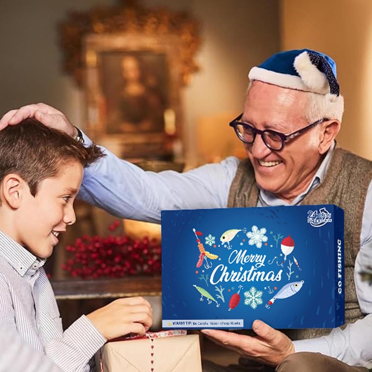 Fiske Adventskalender 2025 – 24 överraskningar med fiskedrag och tillbehör till jul - Julkalender