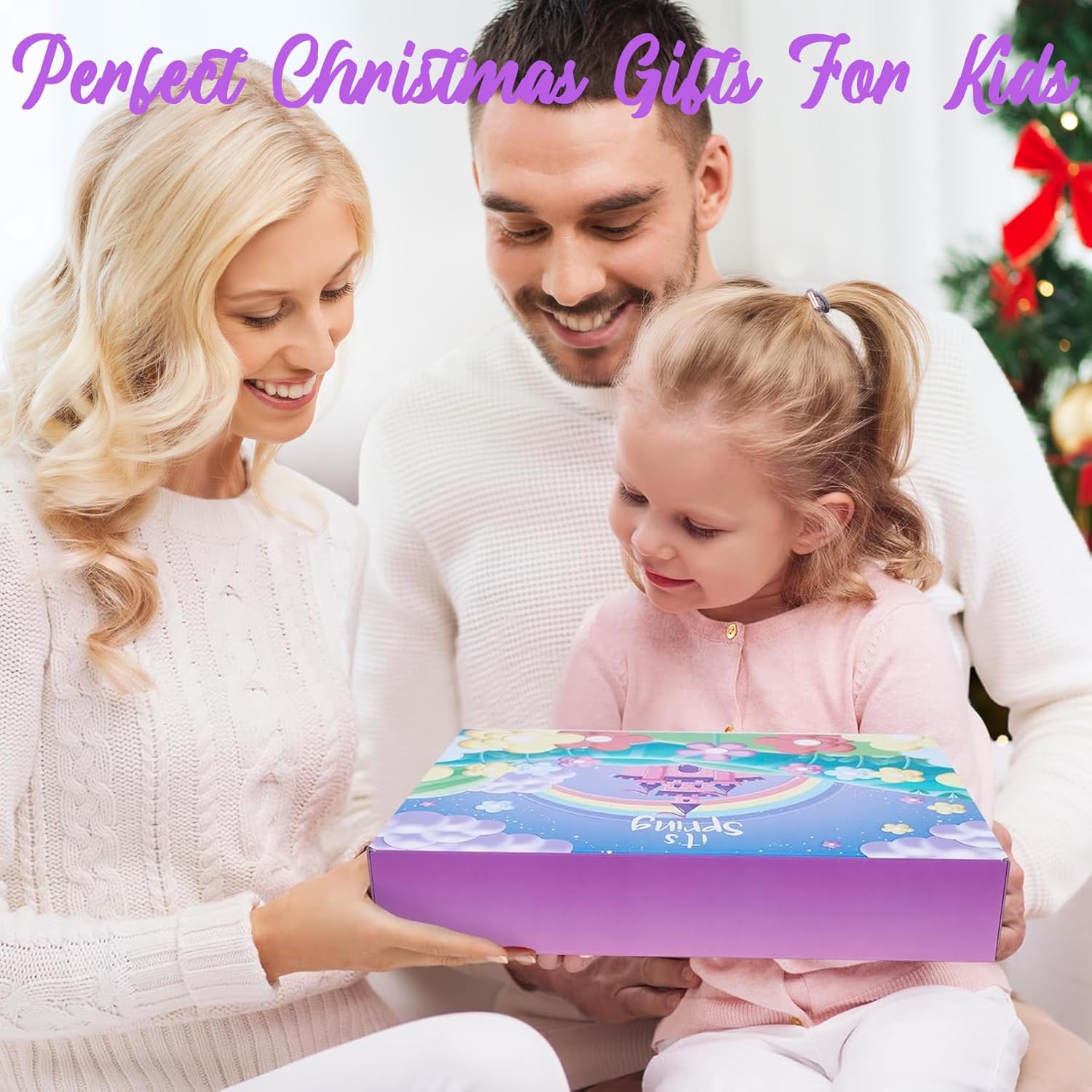 Enhörning Adventskalender för barn 2025 – 24 dagar med smycken, accessoarer & överraskningar