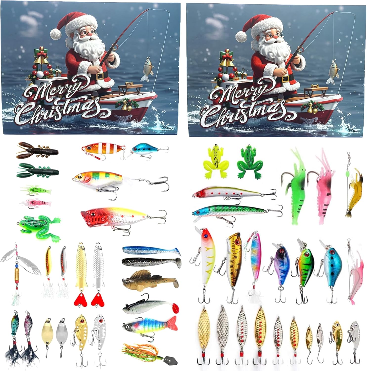 Fiske Adventskalender 2025 – 24 dagar med överraskande drag & fisketillbehör Julkalender