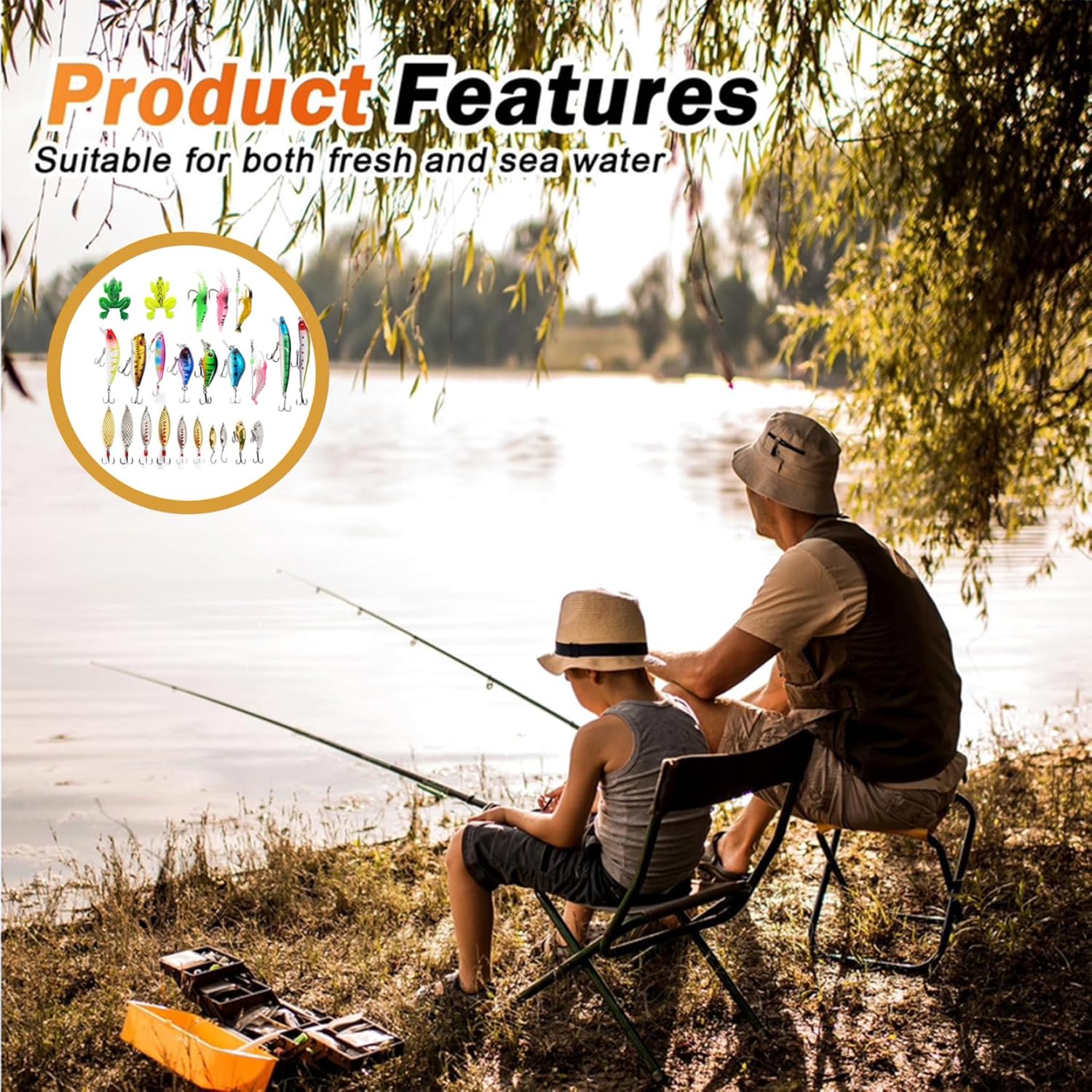 Fiske Adventskalender 2025 – 24 dagar med överraskande drag & fisketillbehör Julkalender