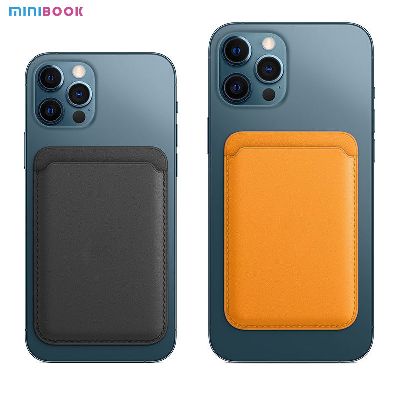 Magnetiskt PU-läderfodral med korthållare – för iPhone 12/13/14-serien