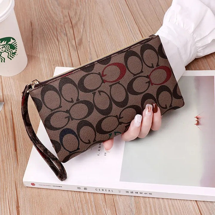 2025 damclutch-plånbok – Multifunktionell handväska med kort- och telefonfack
