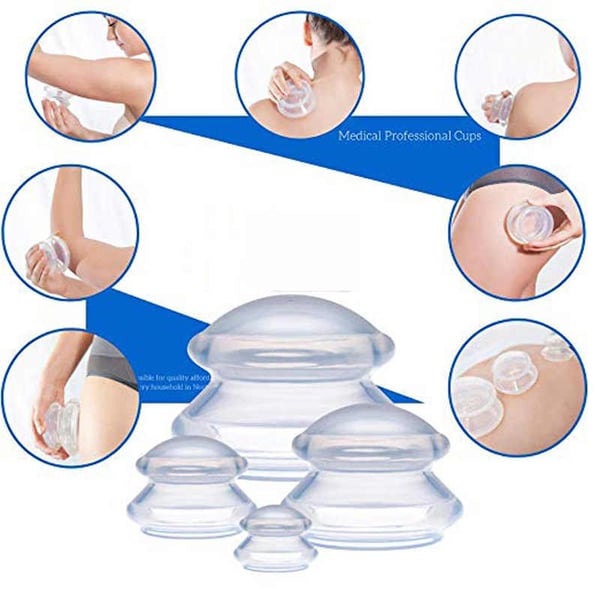Koppning för helkroppsmassage 4-pack (L–XS)