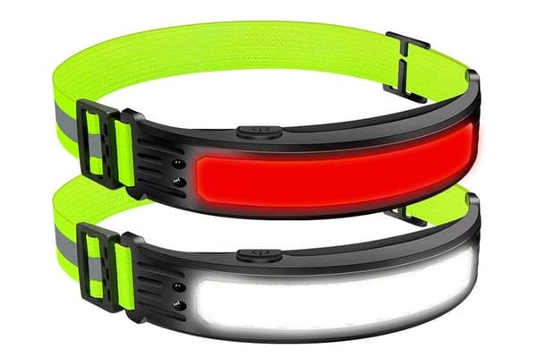 COB LED-pannlampa – Uppladdningsbar reflektiv pannlampa