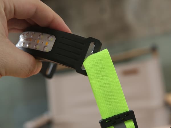 COB LED-pannlampa – Uppladdningsbar reflektiv pannlampa