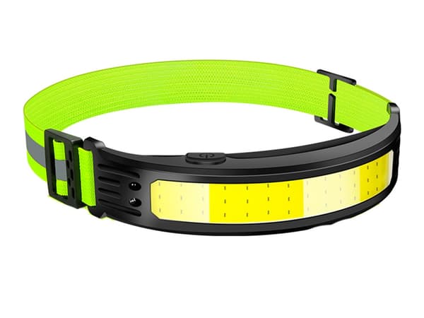 COB LED-pannlampa – Uppladdningsbar reflektiv pannlampa