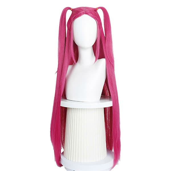 Demon Hunters Kostym Rumi Peruk Rumi Cosplay Peruk Anime Zoey Mira Peruker Långt Rakt Håraccessoar för Kvinnor