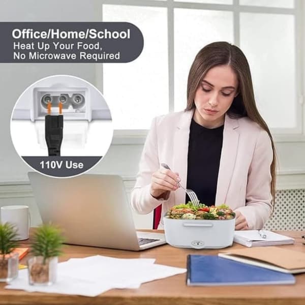 Elektrisk Matlåda 1,5L Rostfri – 12/24V & 110/220V