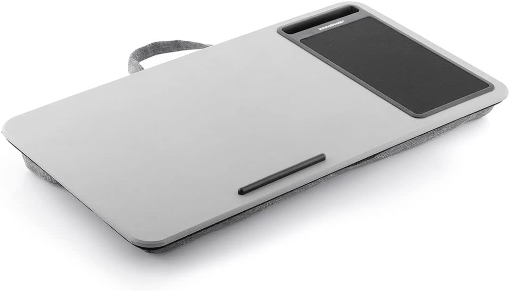 Laptopstativ med kudde – XL Deskion sidobord för bekväm användning