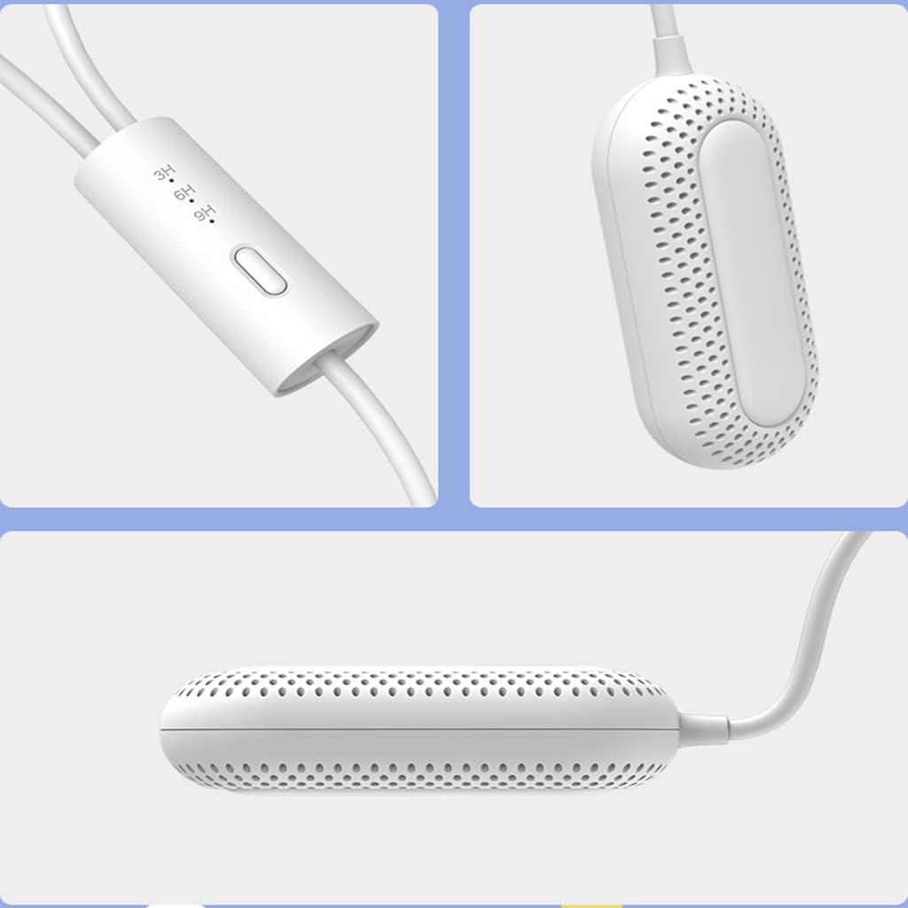 Mini skotork och värmare – Portabel stöveltork med timerlägen