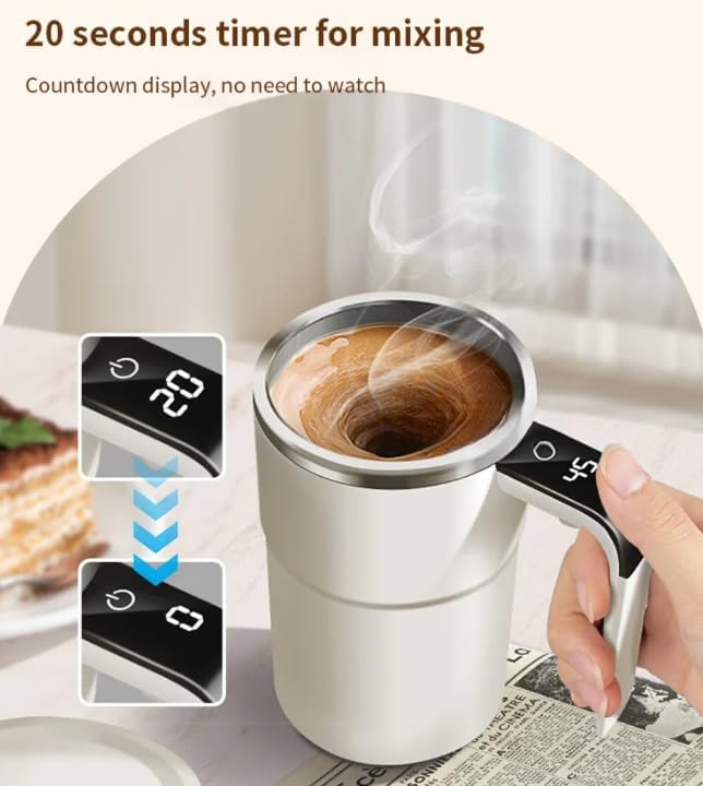Elektrisk Självomrörande Kaffemugg 380 ml