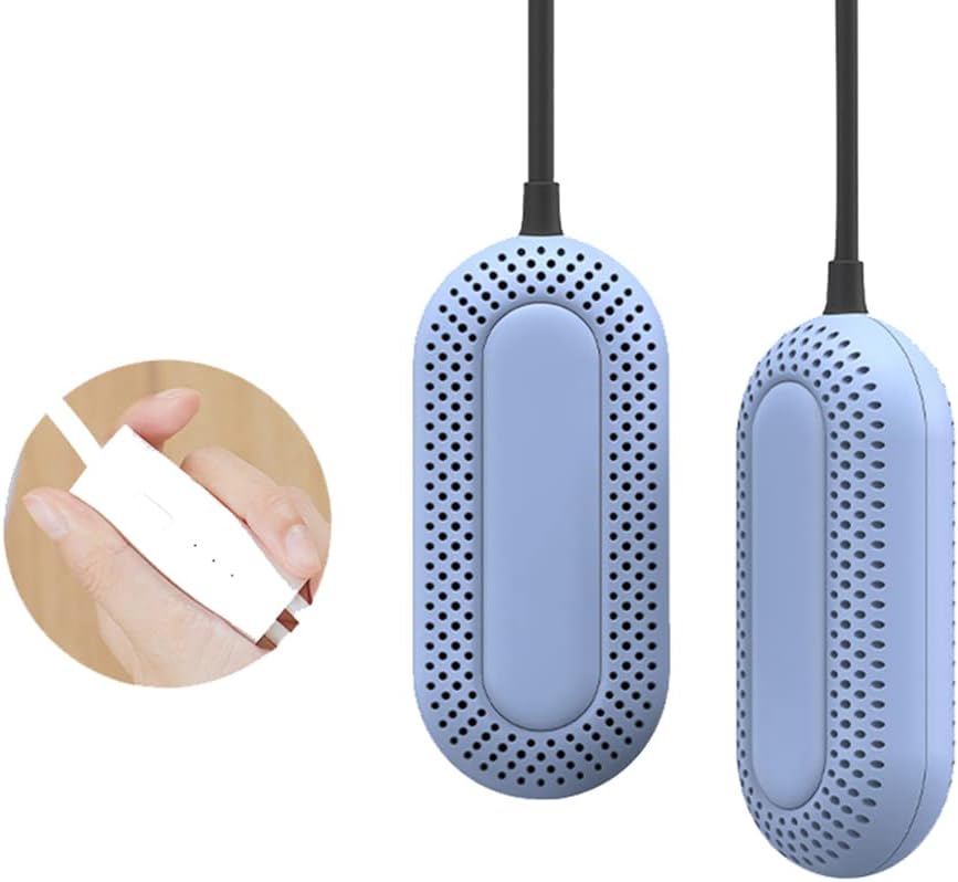 Mini skotork och värmare – Portabel stöveltork med timerlägen