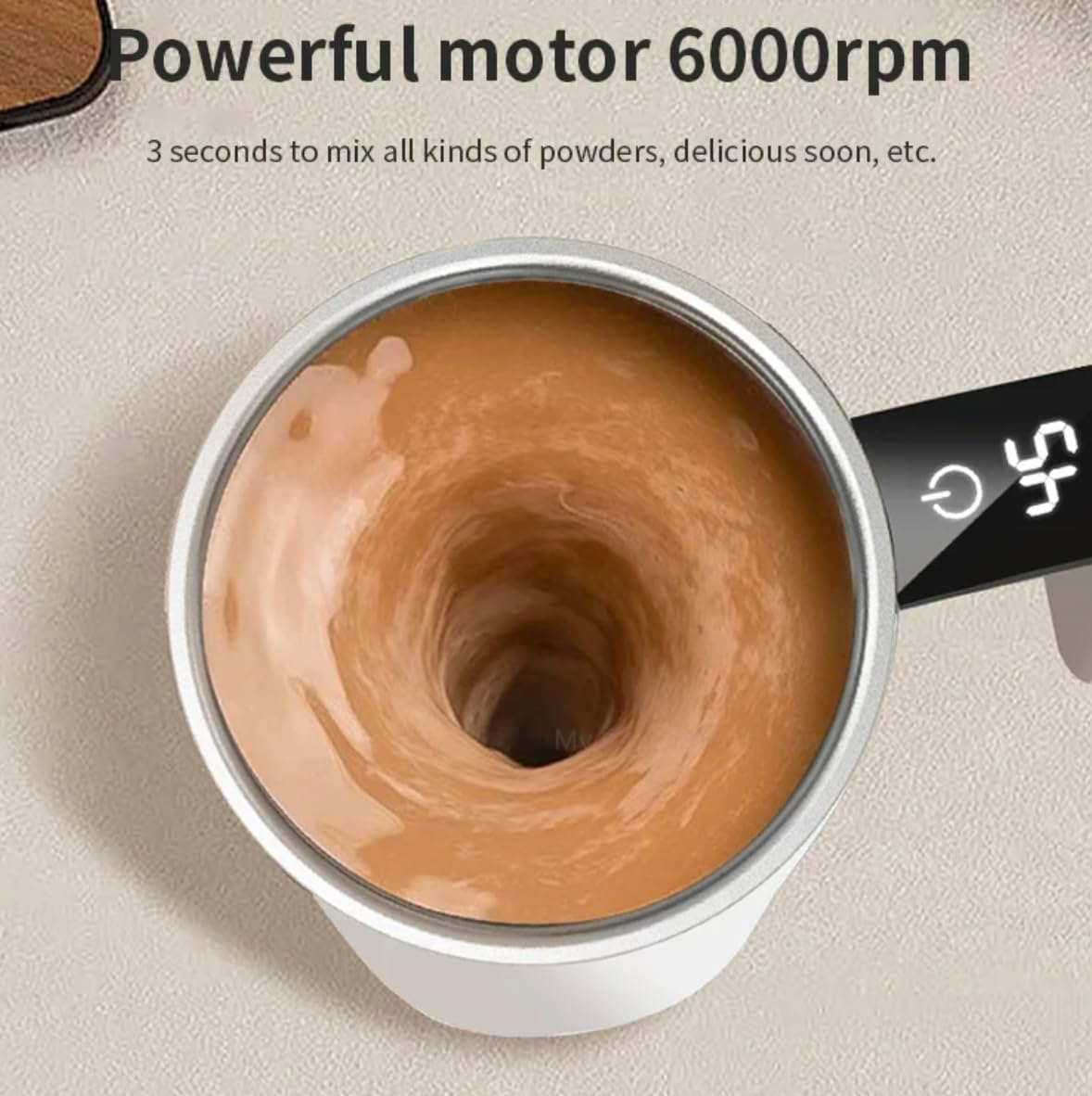 Elektrisk Självomrörande Kaffemugg 380 ml