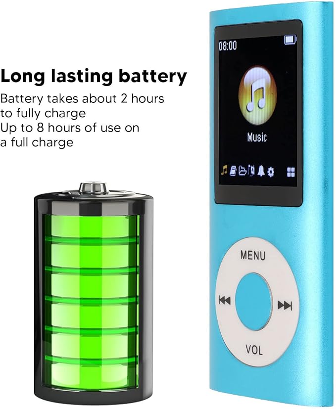 Multifunktionell MP3/MP4-spelare med 32 GB minne