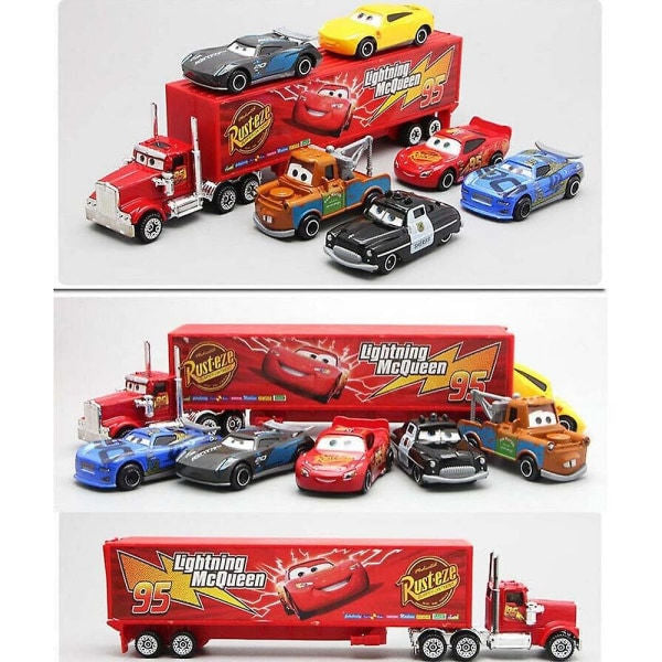 Cars 2 Bil- och Lastbilset – 7 delar