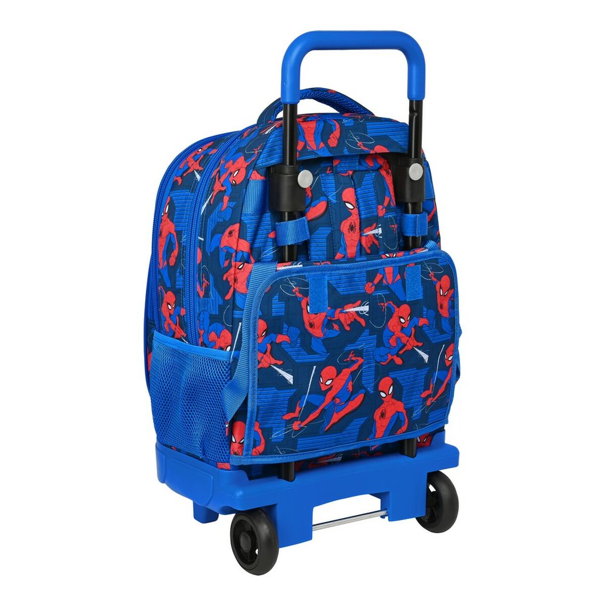 Ryggsäck Resväska för Barn med hjul Spiderman