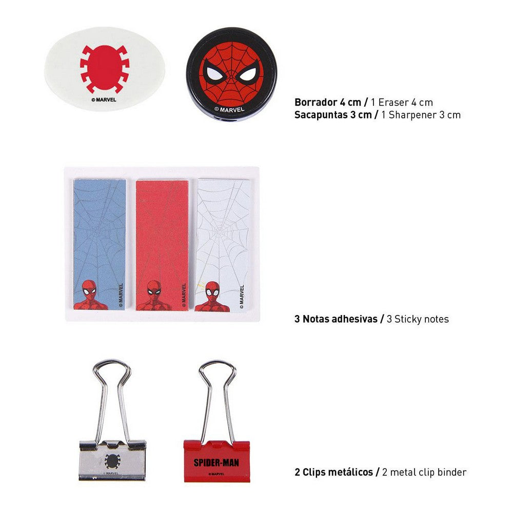 Brevpappersset Spiderman (12 st)