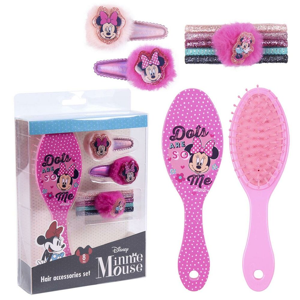 Hårtillbehör Mimmi Pigg Rosa (8 st delar)