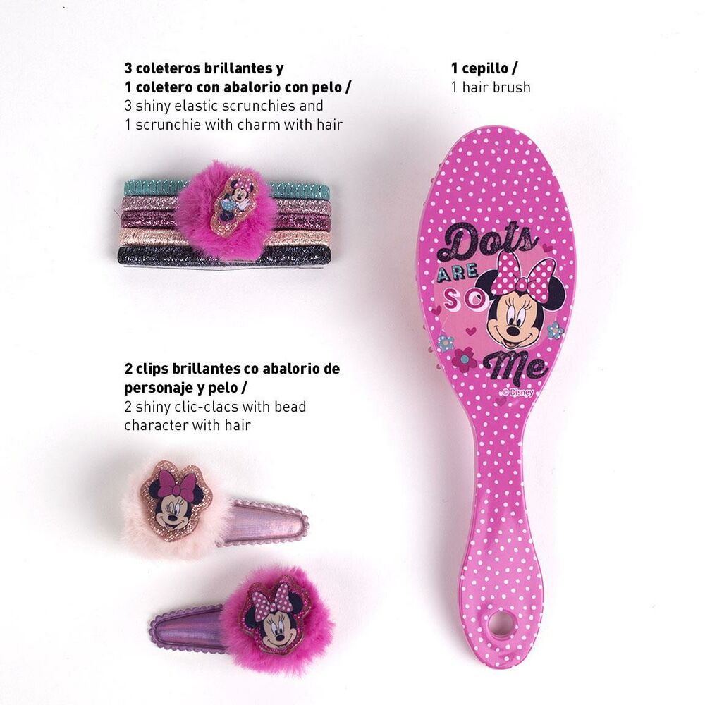 Hårtillbehör Mimmi Pigg Rosa (8 st delar)