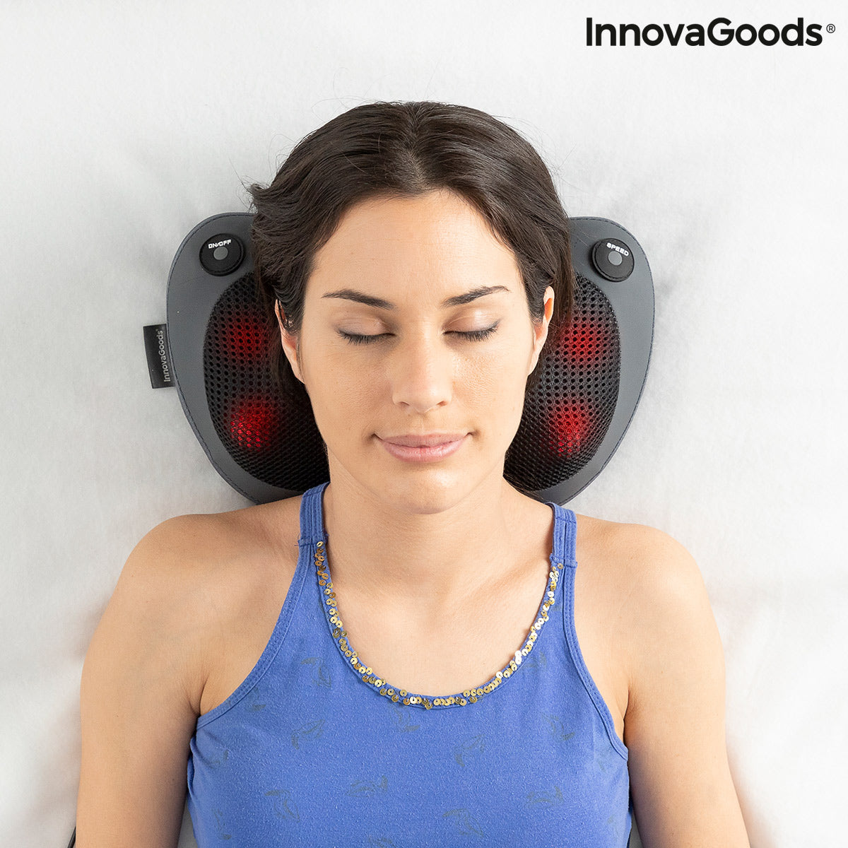 Kompakt Shiatsu Massager Elektrisk Nackmassage