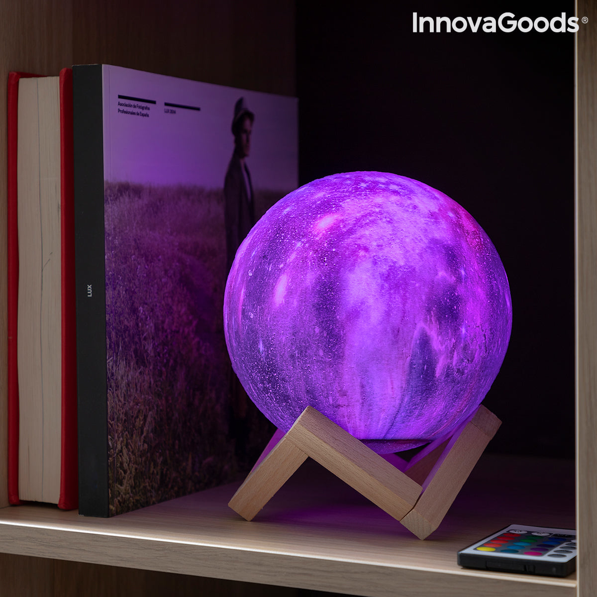Uppladdningsbar Galaxy LED-lampa