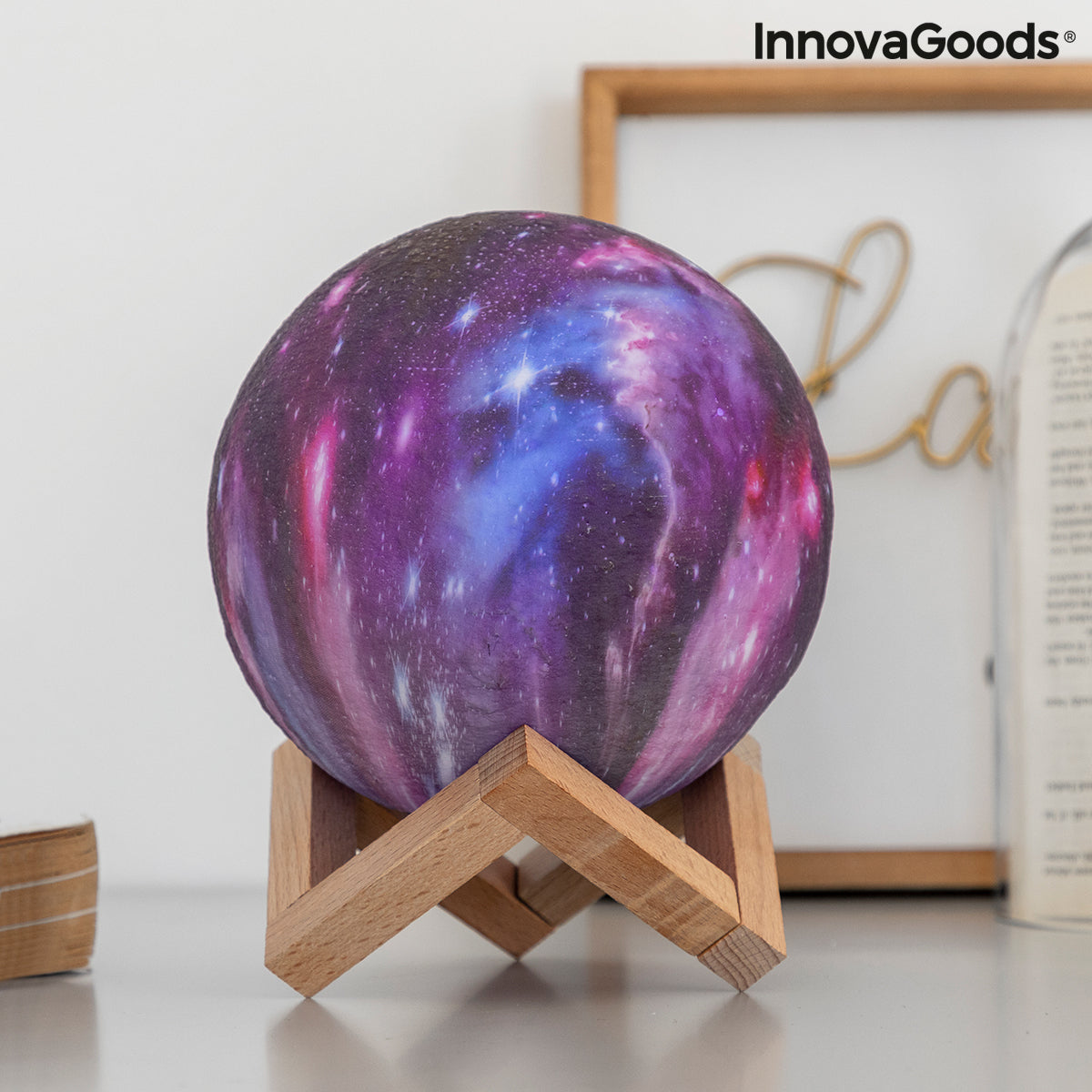 Uppladdningsbar Galaxy LED-lampa