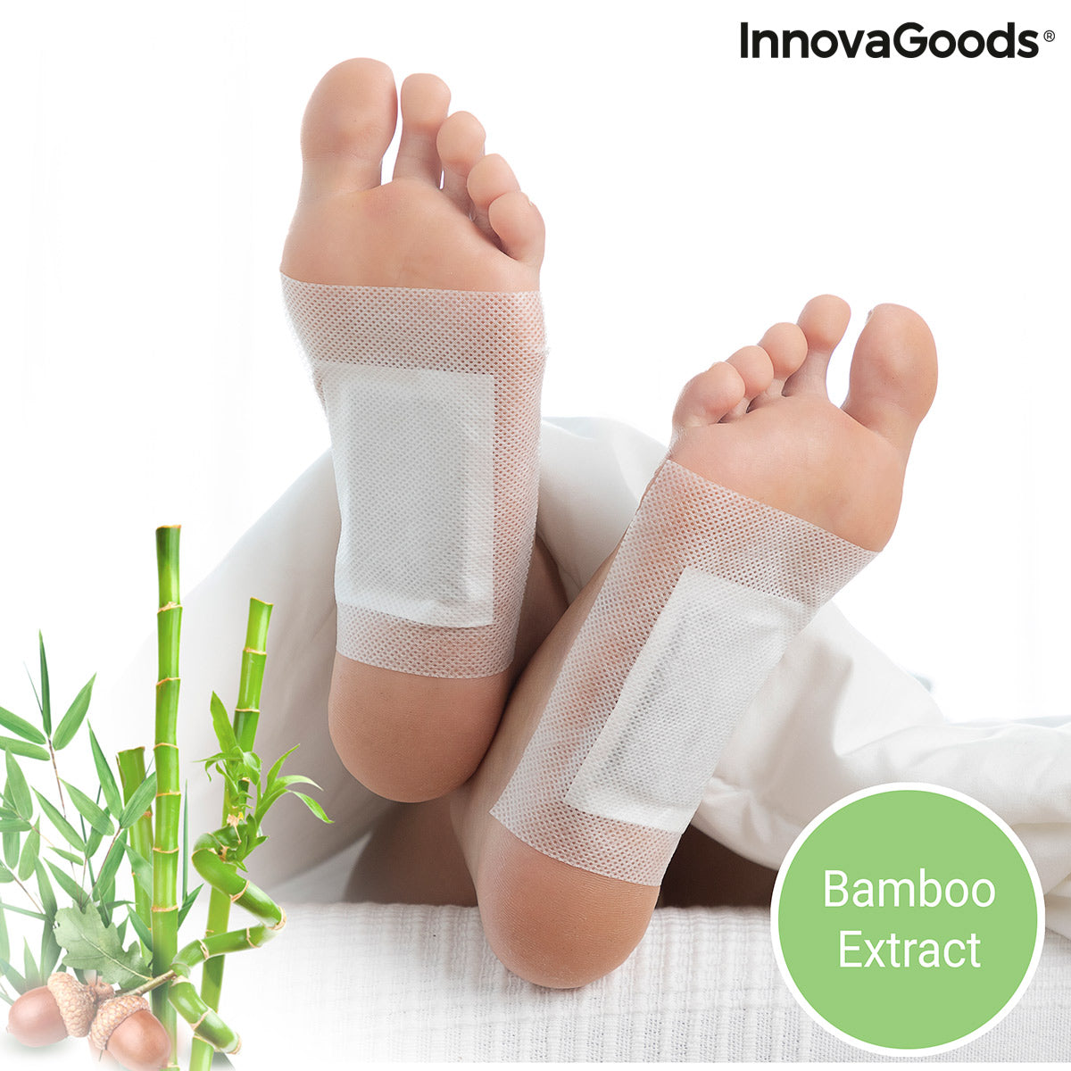 Detox Foot Patches Bamboo InnovaGoods