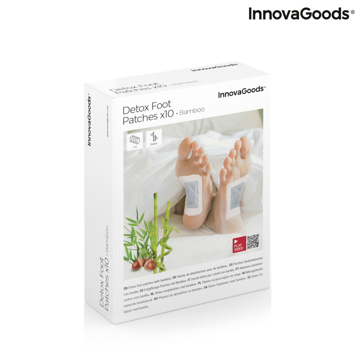 Detox Foot Patches Bamboo InnovaGoods