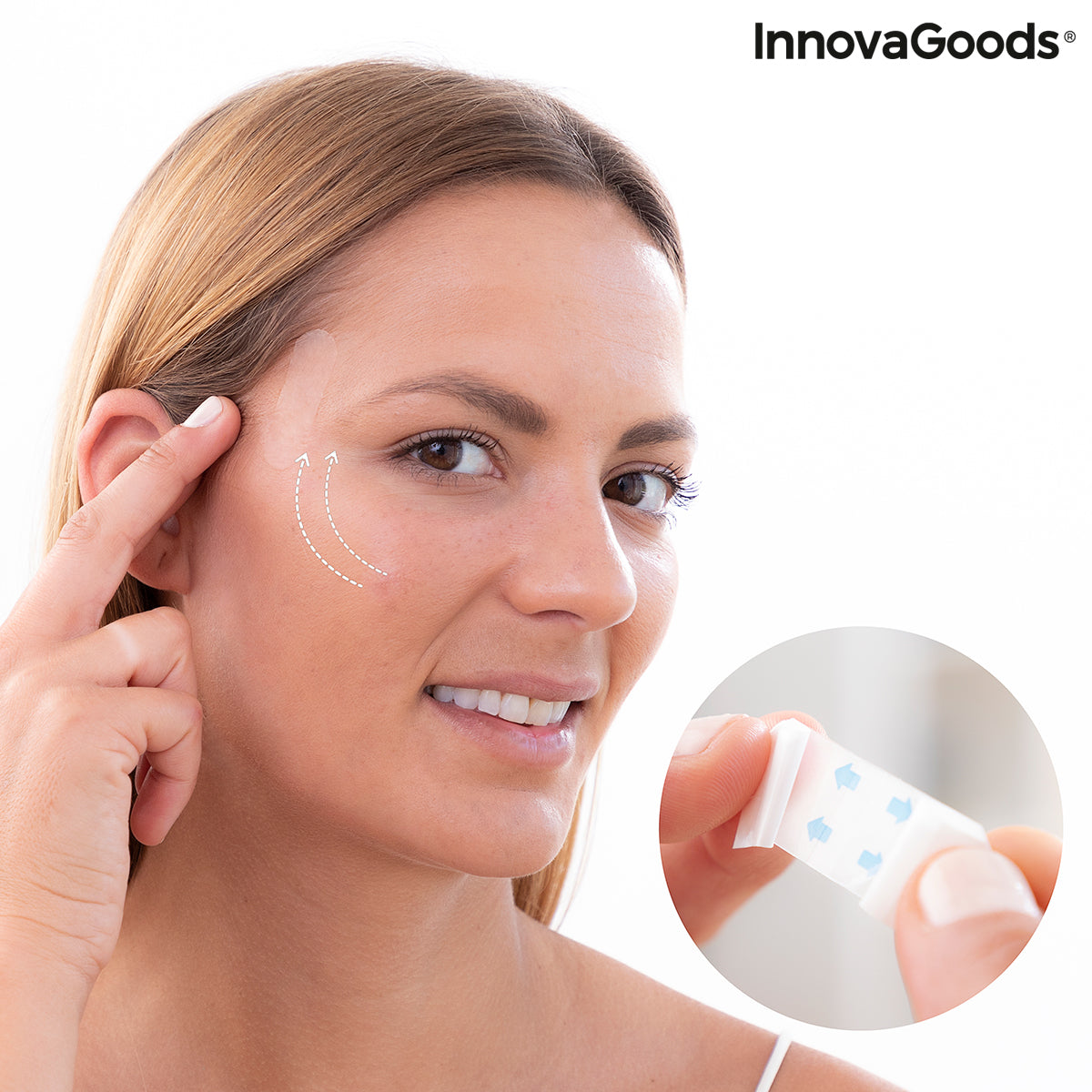 Invisible Adhesive Face Lifting Patches Liftrik InnovaGoods