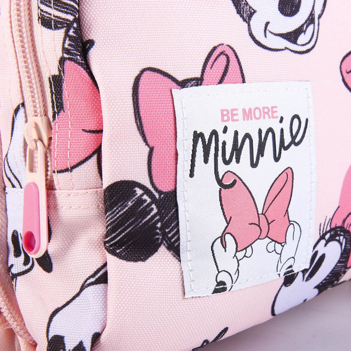 Skolväska Minnie Mouse Rosa (28,5 x 15 x 41 cm)