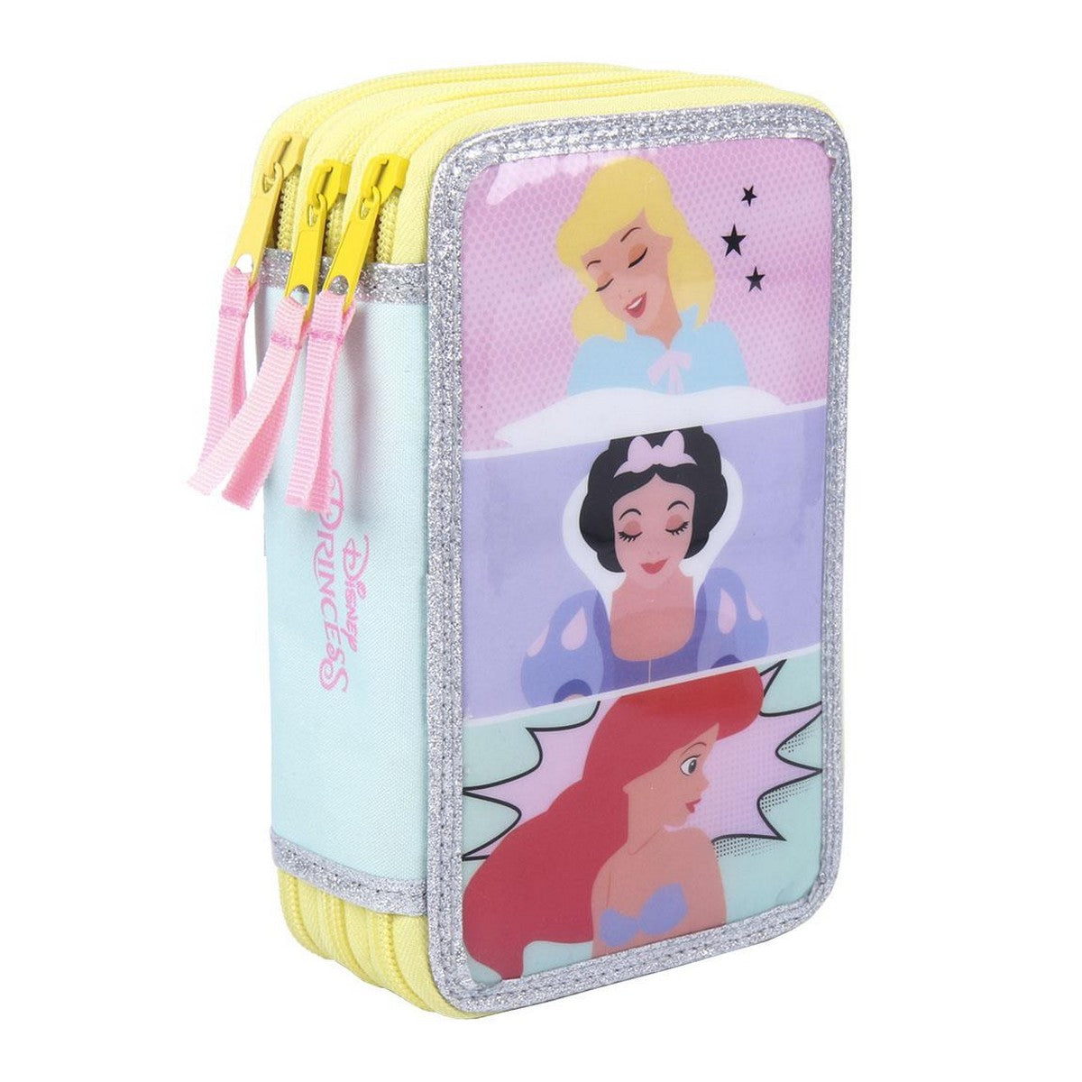 Fodral Pennfodral med tillbehör Prinsessor Disney 43 delar