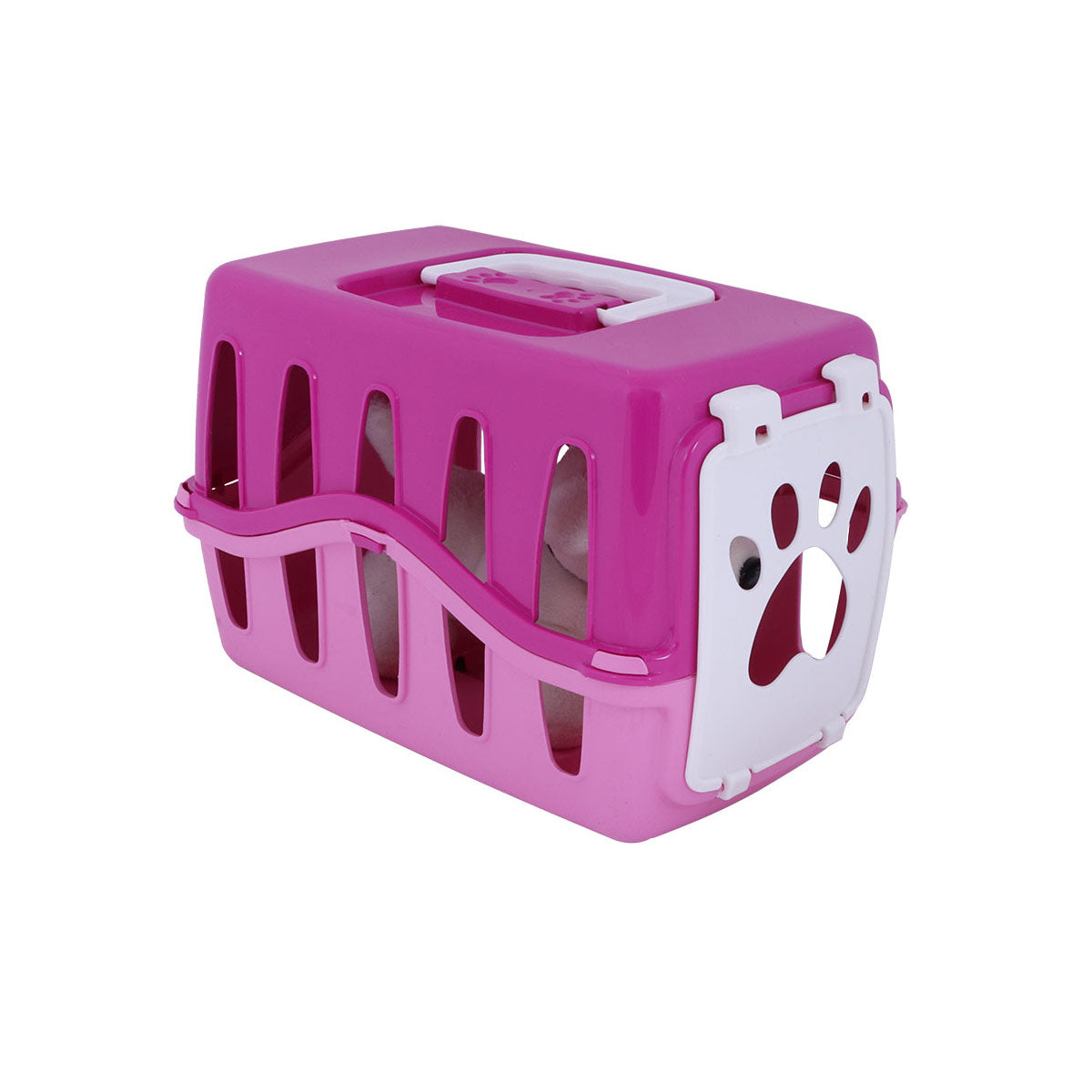 Min söta hund Set Rosa med Bur och Accessoarer