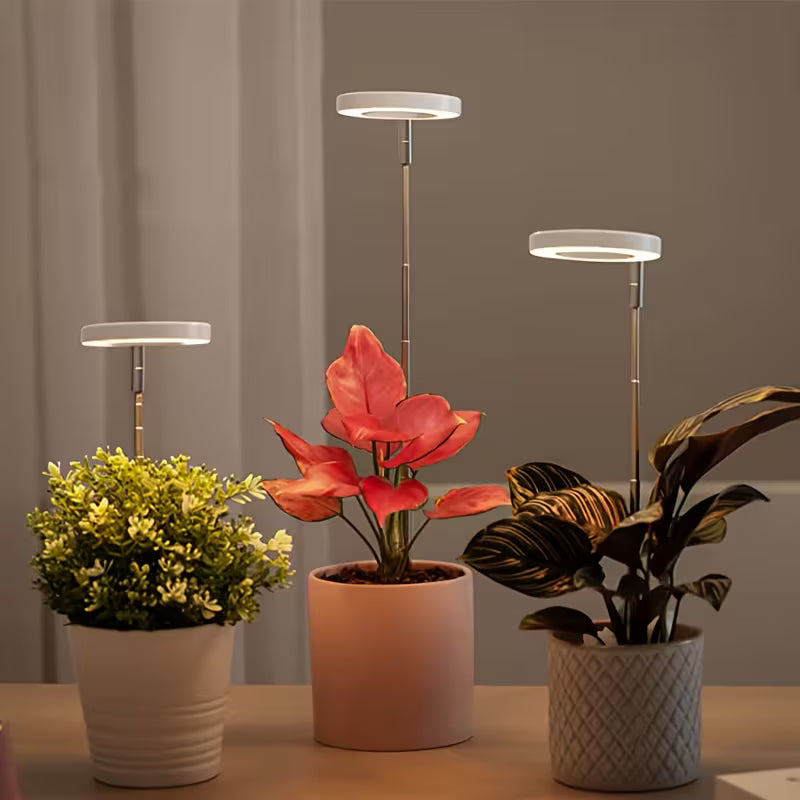 Fullspektrum LED Växtlampa – 42 LED-dioder med Timer Anpassning av belysning