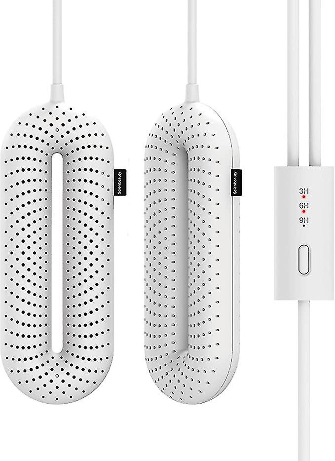 Portabel elektrisk skotork med 3 timerlägen – EU-kontakt