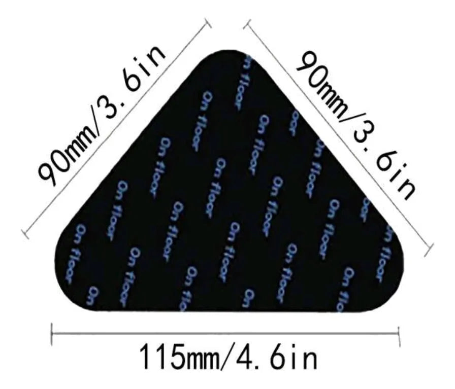 Antihalkskydd för mattor - 4 pack