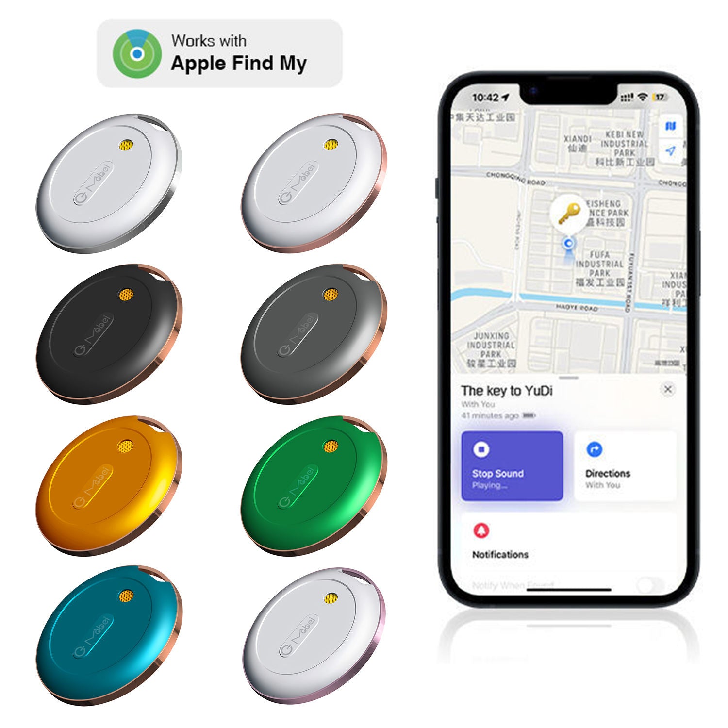 Findmy mini Bluetooth-husdjursspårare – GPS-halsband med 4G och vattentålig design