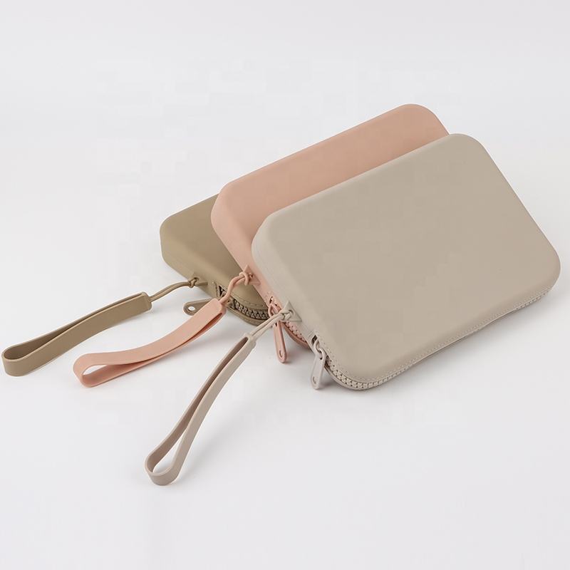 2025 damclutch-plånbok – Modeplånbok med dragkedja i silikon