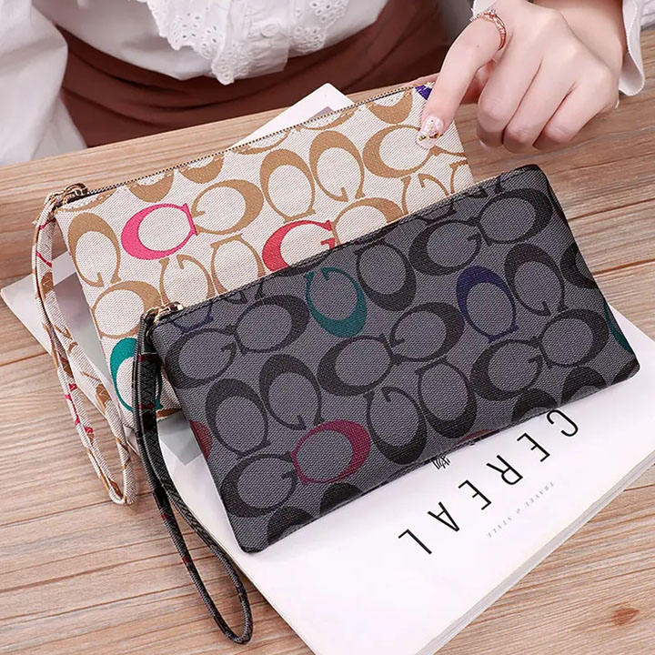2025 damclutch-plånbok – Multifunktionell handväska med kort- och telefonfack