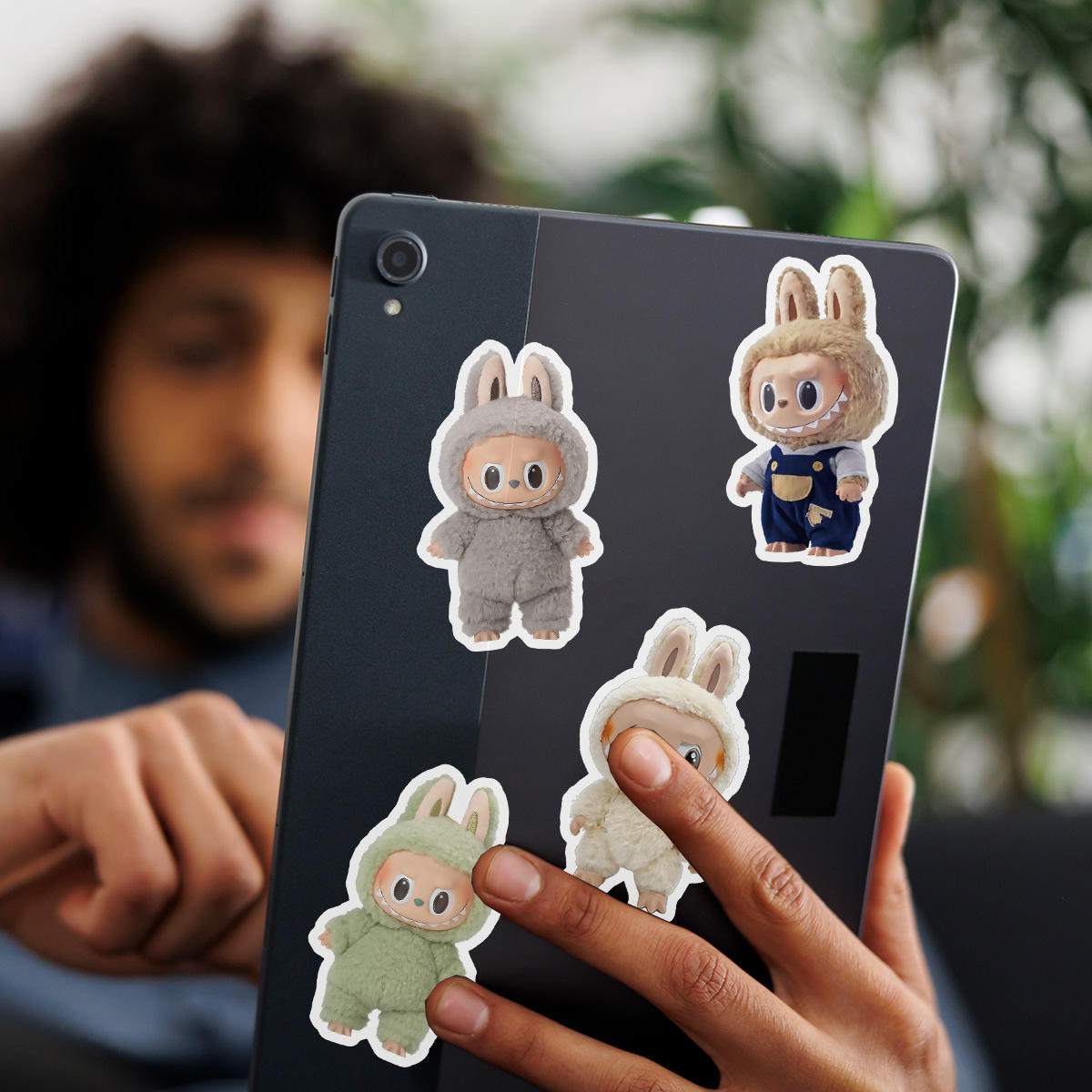 50 st Monster-graffitidekaler – Vattentåligt DIY-klistermärkespaket för barn