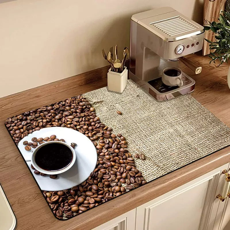 Induktionshällsskydd med design 30x50 cm