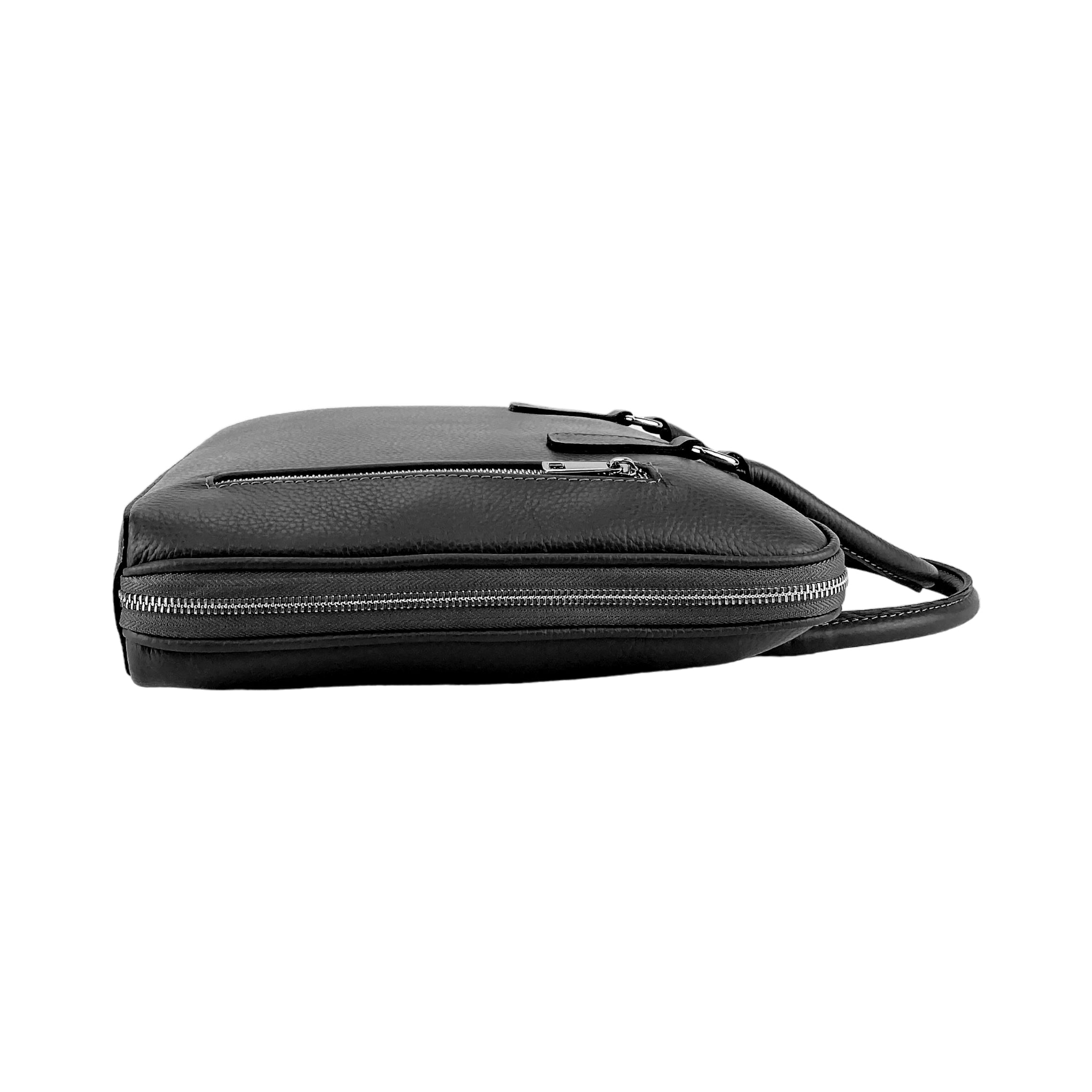 Laptopväska Affärsportfölj i äkta läder Unisex - Made in Italy
