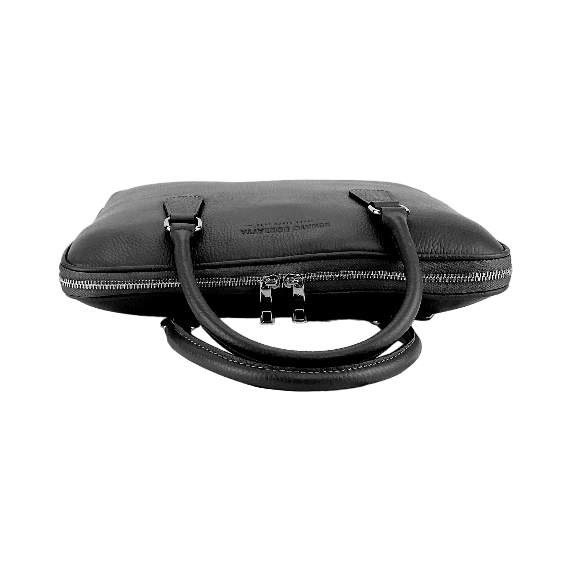 Laptopväska Affärsportfölj i äkta läder Unisex - Made in Italy