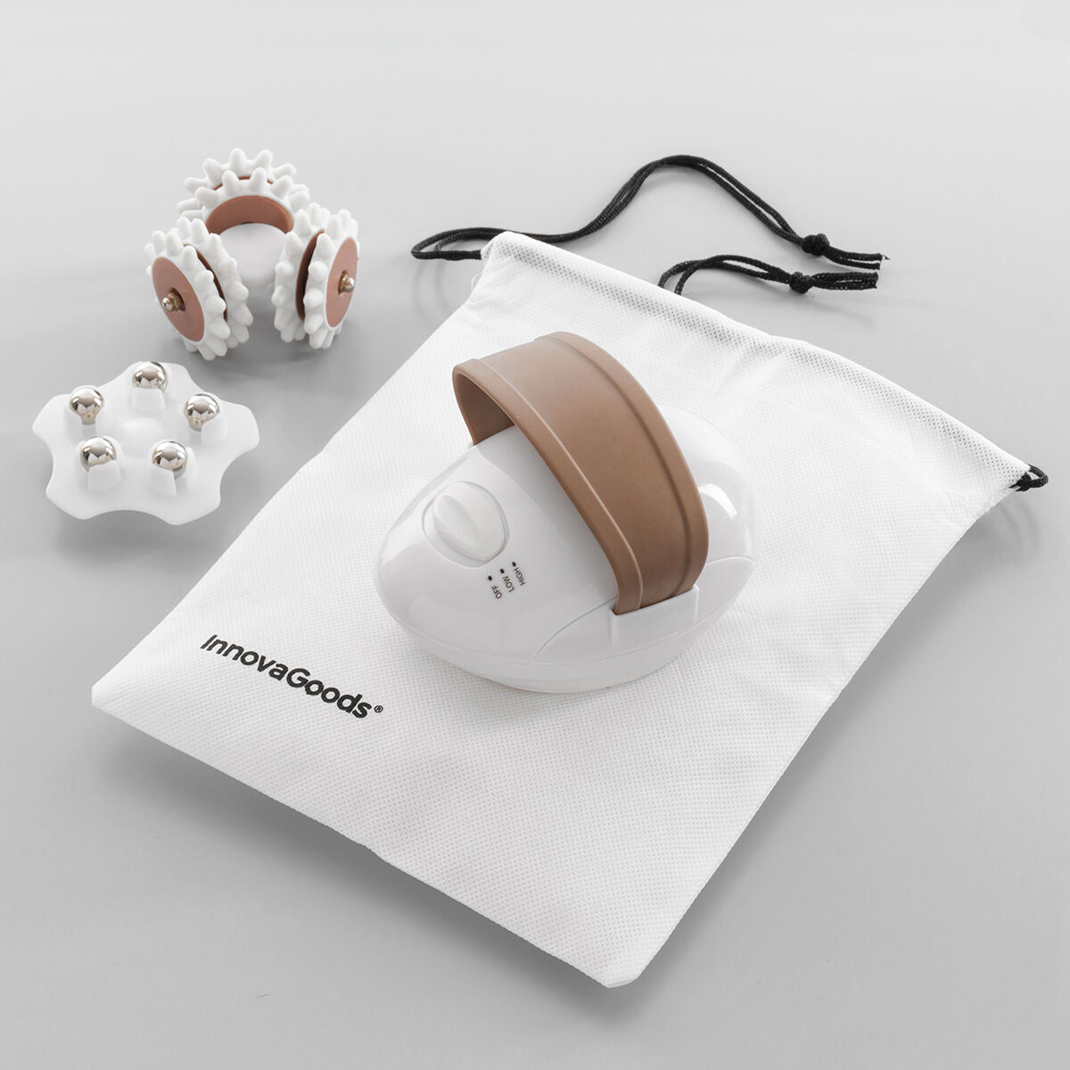 Elektrisk massageapparat mot celluliter
