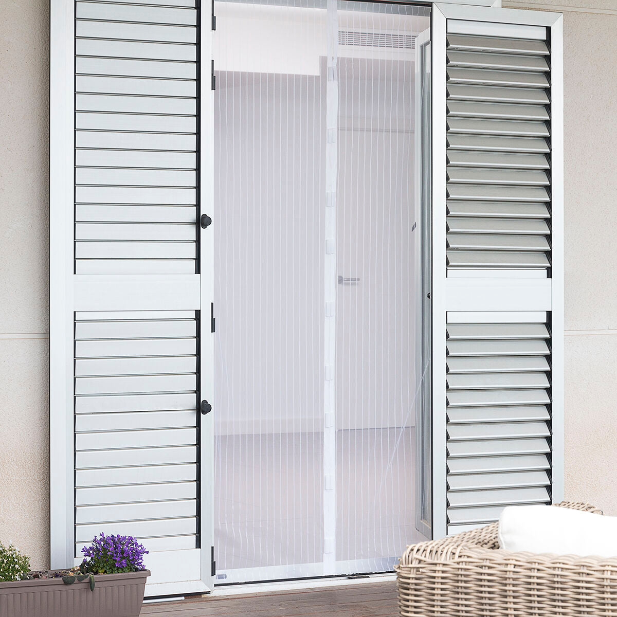 Anti-mygg gardin