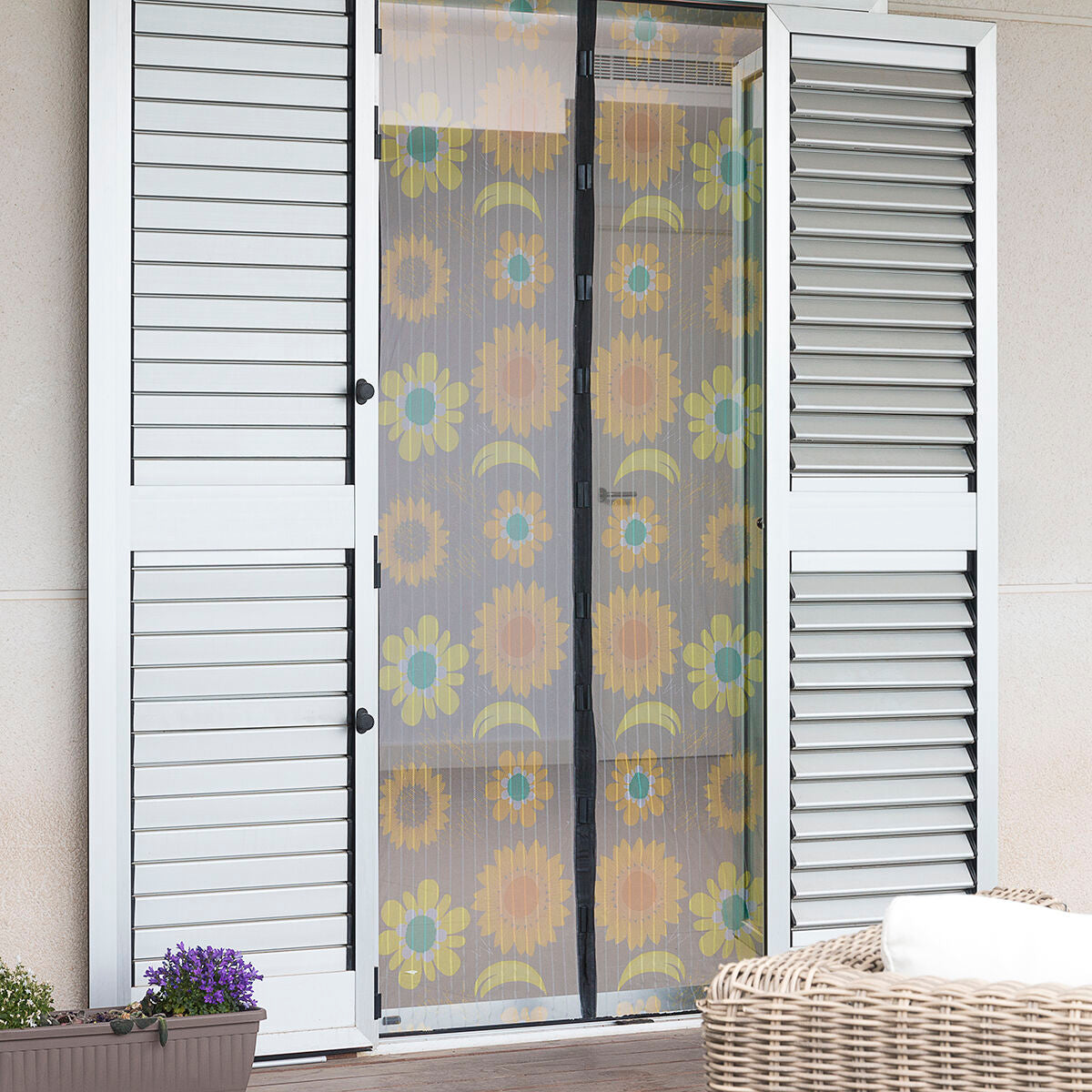 Anti-mygg gardin