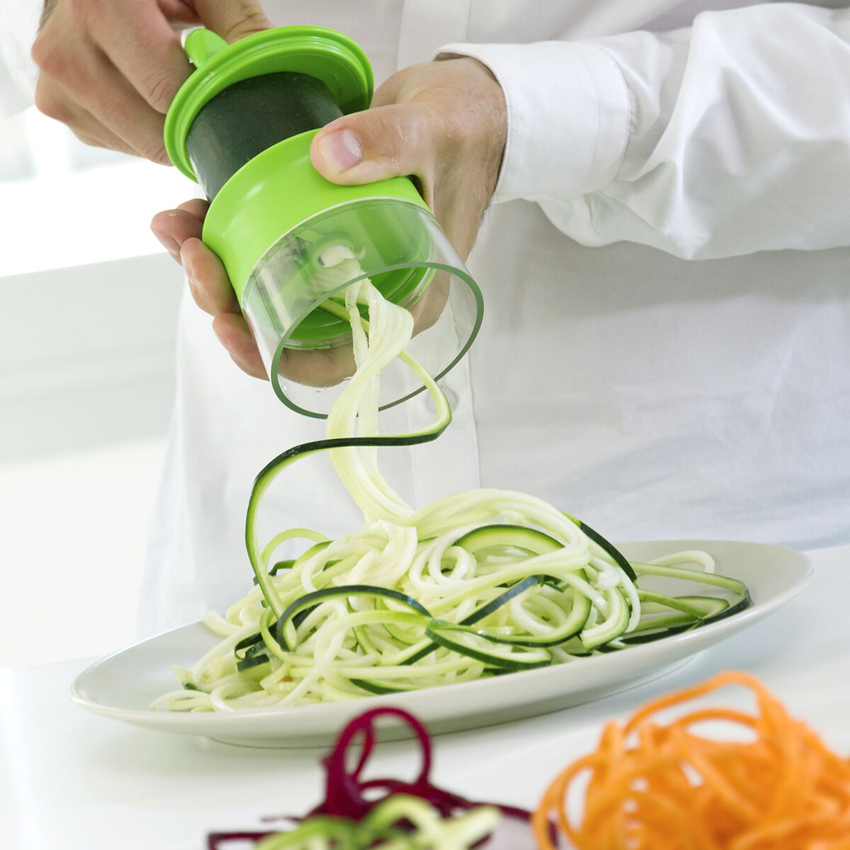 Spiralskärare dekoration mm grönsaker