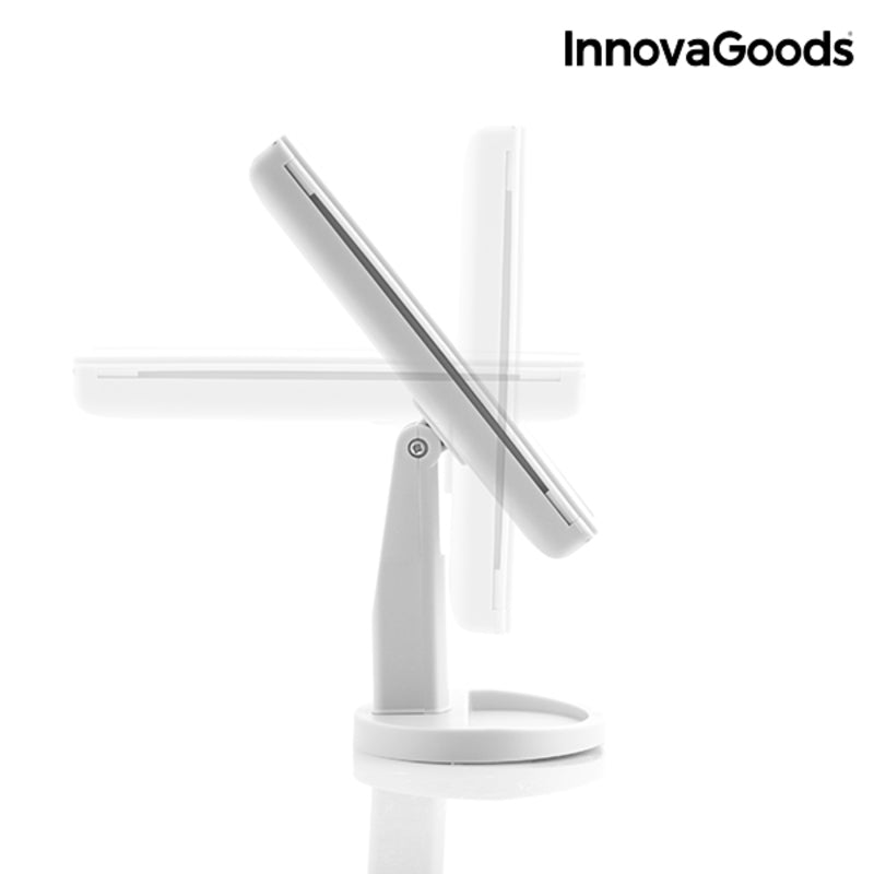 Förstoringsspegel med LED 4-in-1 Sminkspegel