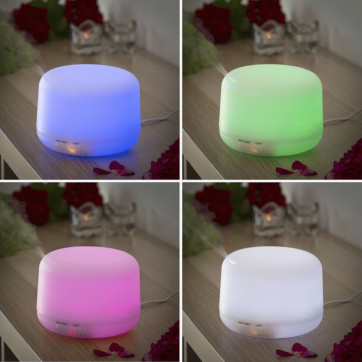 Luftfuktare Aroma med Multicolour 15 Ljuslägen
