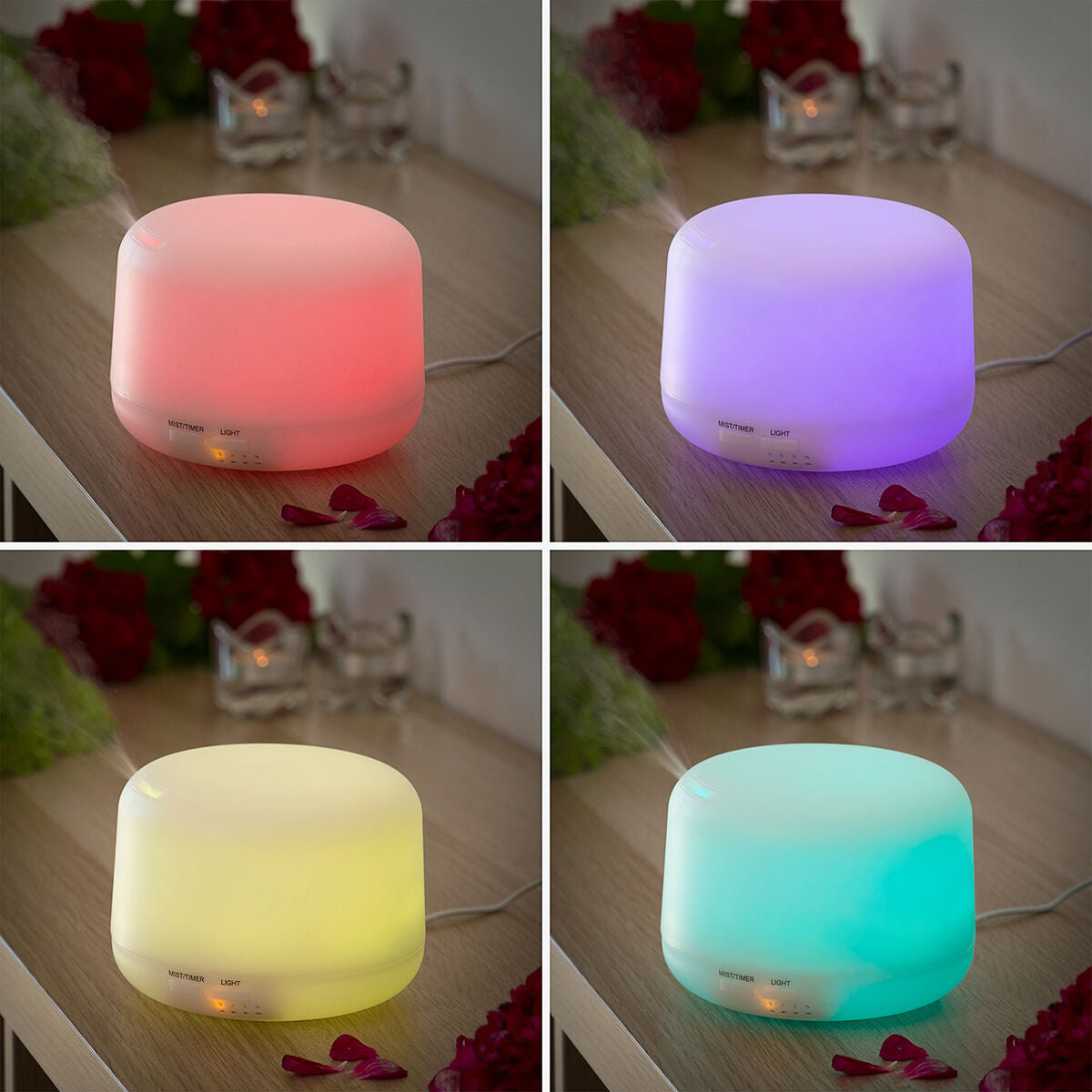 Luftfuktare Aroma med Multicolour 15 Ljuslägen