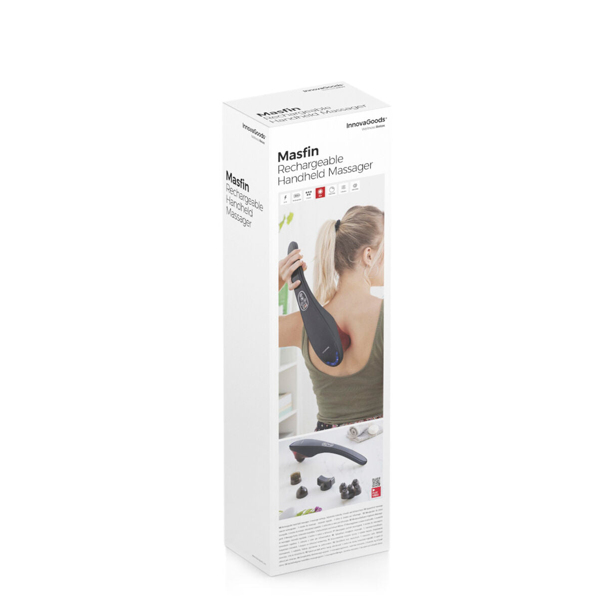 Uppladdningsbar portabel massageapparat